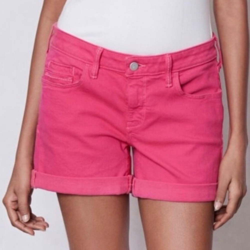 Pilcro and the Letterpress Hot Pink S.T.E.T. Shorts